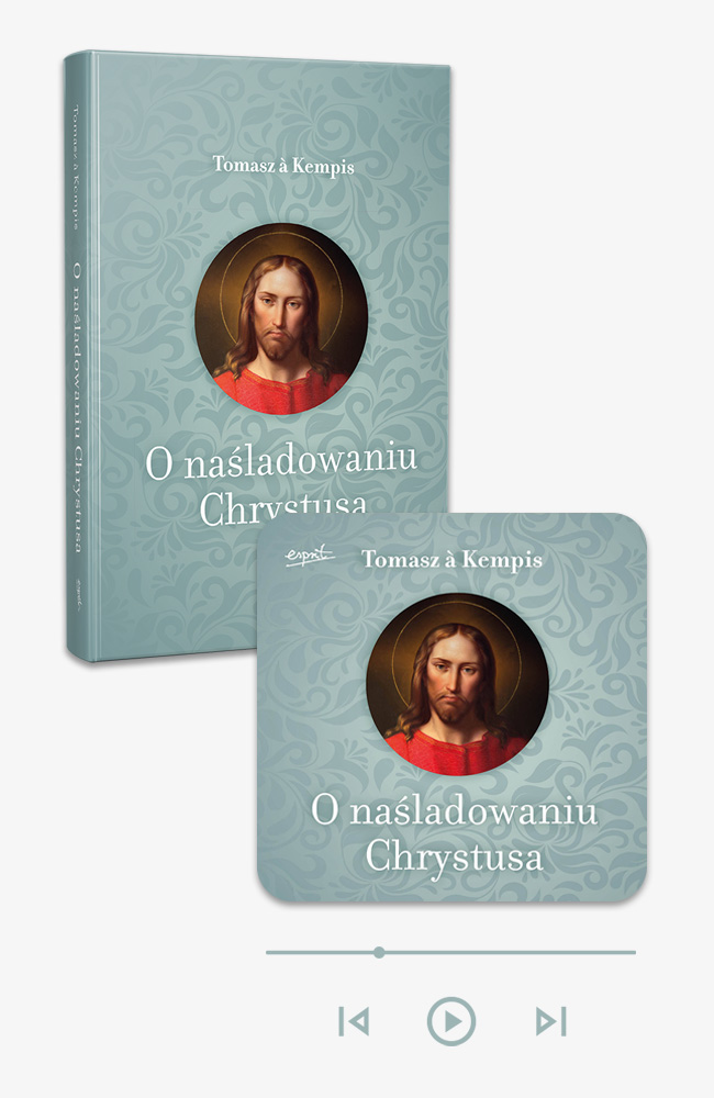O naśladowaniu Chrystusa okładka + audiobook